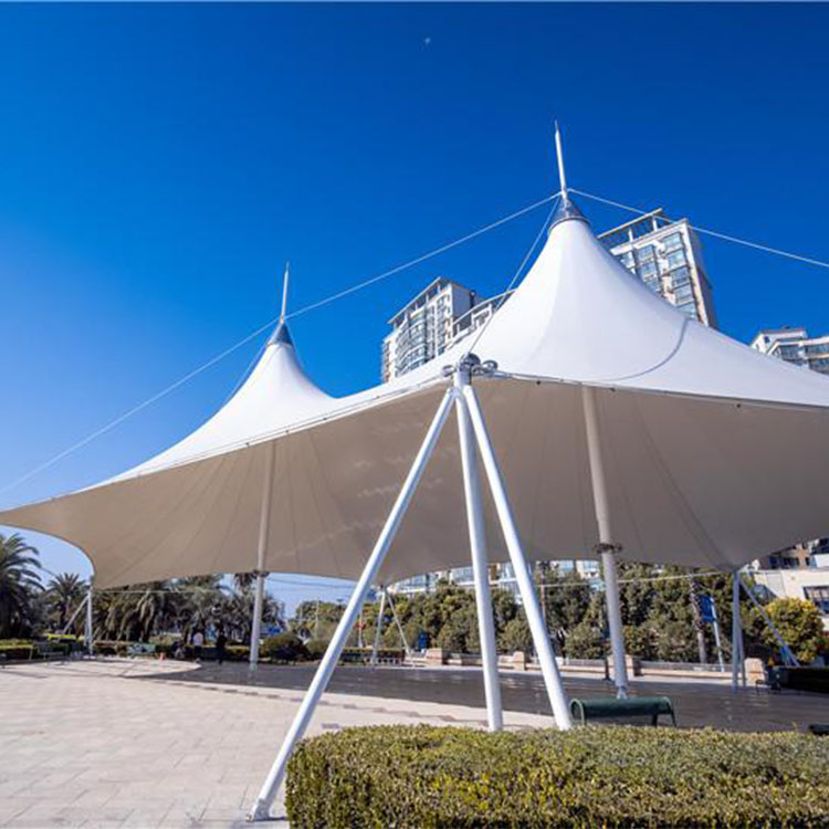 嘉鱼县膜结构景观棚