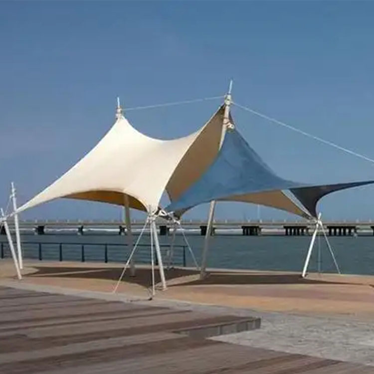 嘉鱼县膜结构景观棚