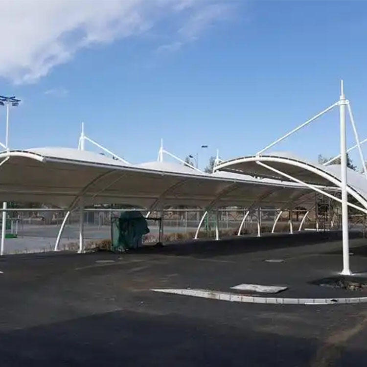 嘉鱼县膜结构电动车棚