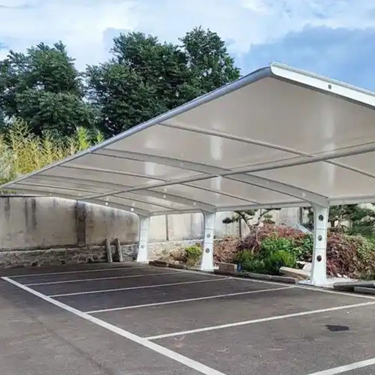 嘉鱼县膜结构汽车棚