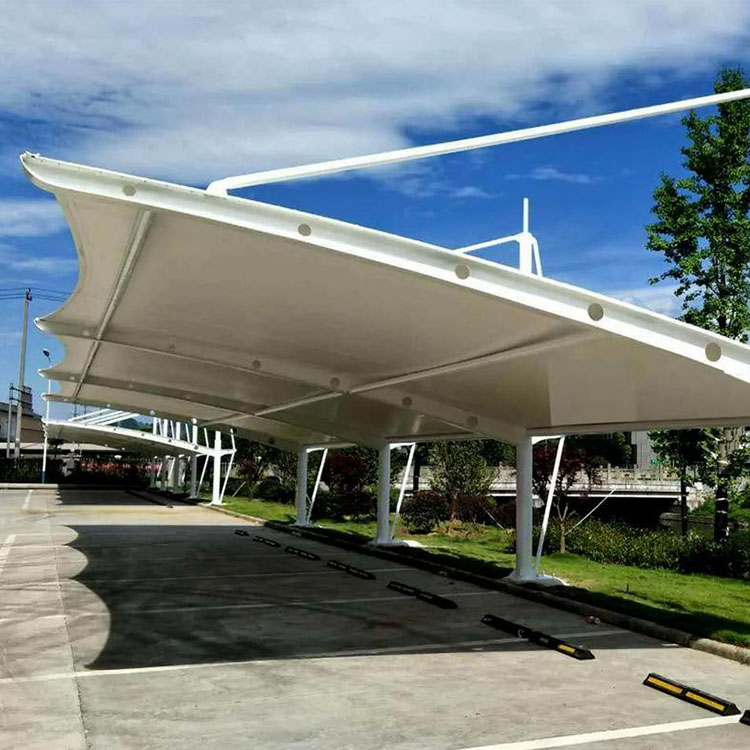 嘉鱼县膜结构汽车棚