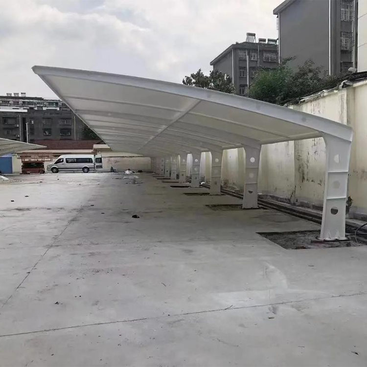 嘉鱼县膜结构汽车棚