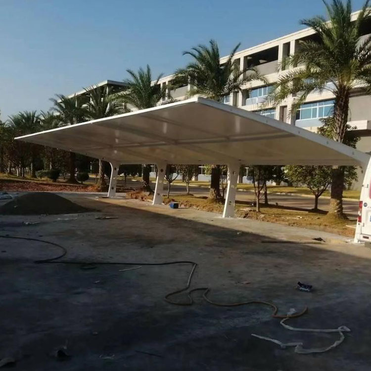 嘉鱼县膜结构汽车棚